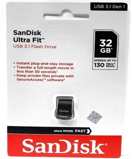 FLASHDISK SANDISK ULTRA FIT CZ430 32GB