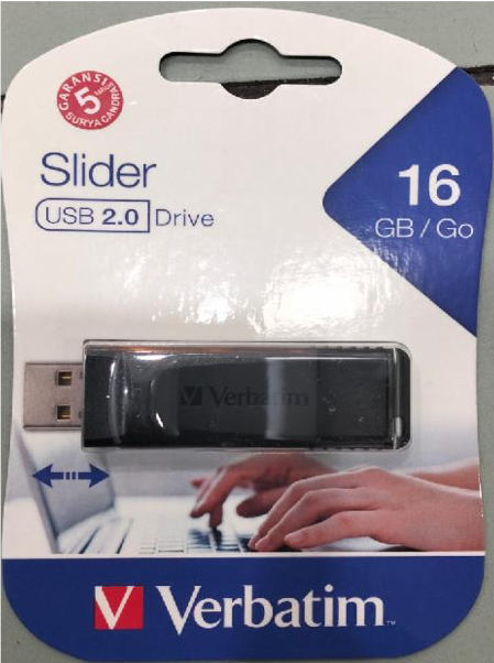 FLASHDISK VERBATIM STORE N GO USB DRIVE 2.0 16GB