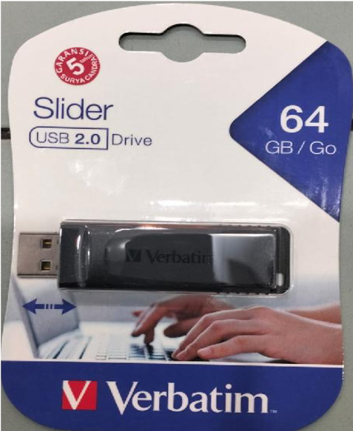 FLASHDISK VERBATIM STORE N GO USB DRIVE 2.0 64GB