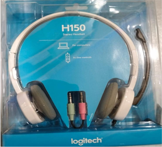 HEADSET LOGITECH H150 CLOUD WHITE
