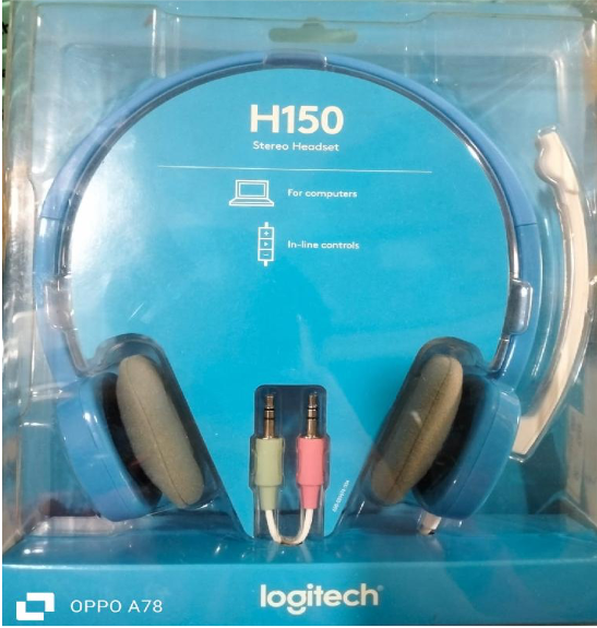 HEADSET LOGITECH H150 SKY BLUE
