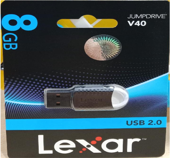 LEXAR JUMPDRIVE V40 USB 2.0 8GB