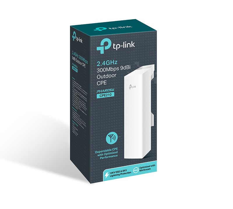 TP LINK CPE 210 2.4GHZ 300MBPS 9DBI OUT DOOR