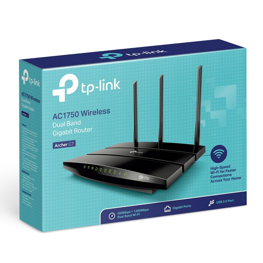 WIRELESS TP LINK ARCHER C7 AC1750 GIGABIT ROUTER