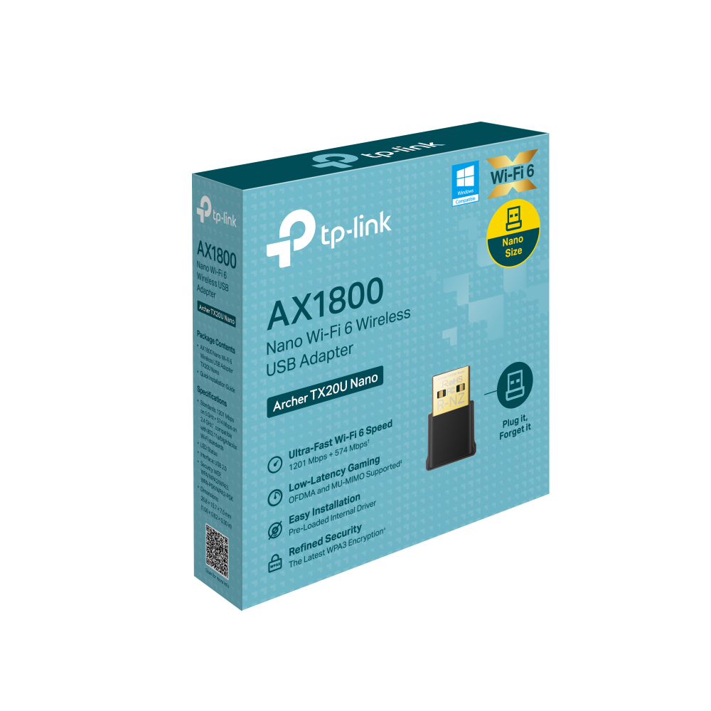 USB WIFI TP LINK AX1800 ARCHER TX20U NANO