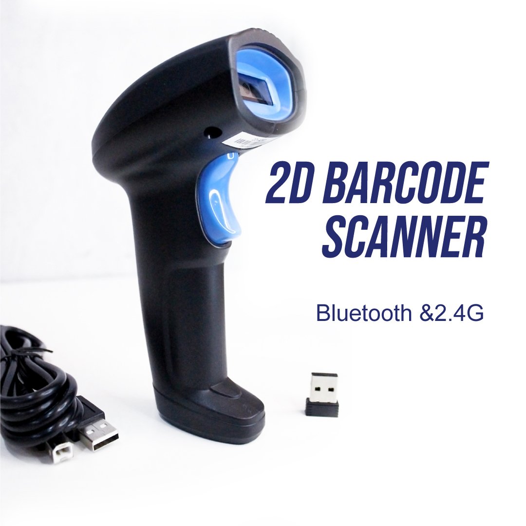 SCANNER BARCODE 2D WIRELESS + BLUETOOTH 2D - A26D EUCCOI