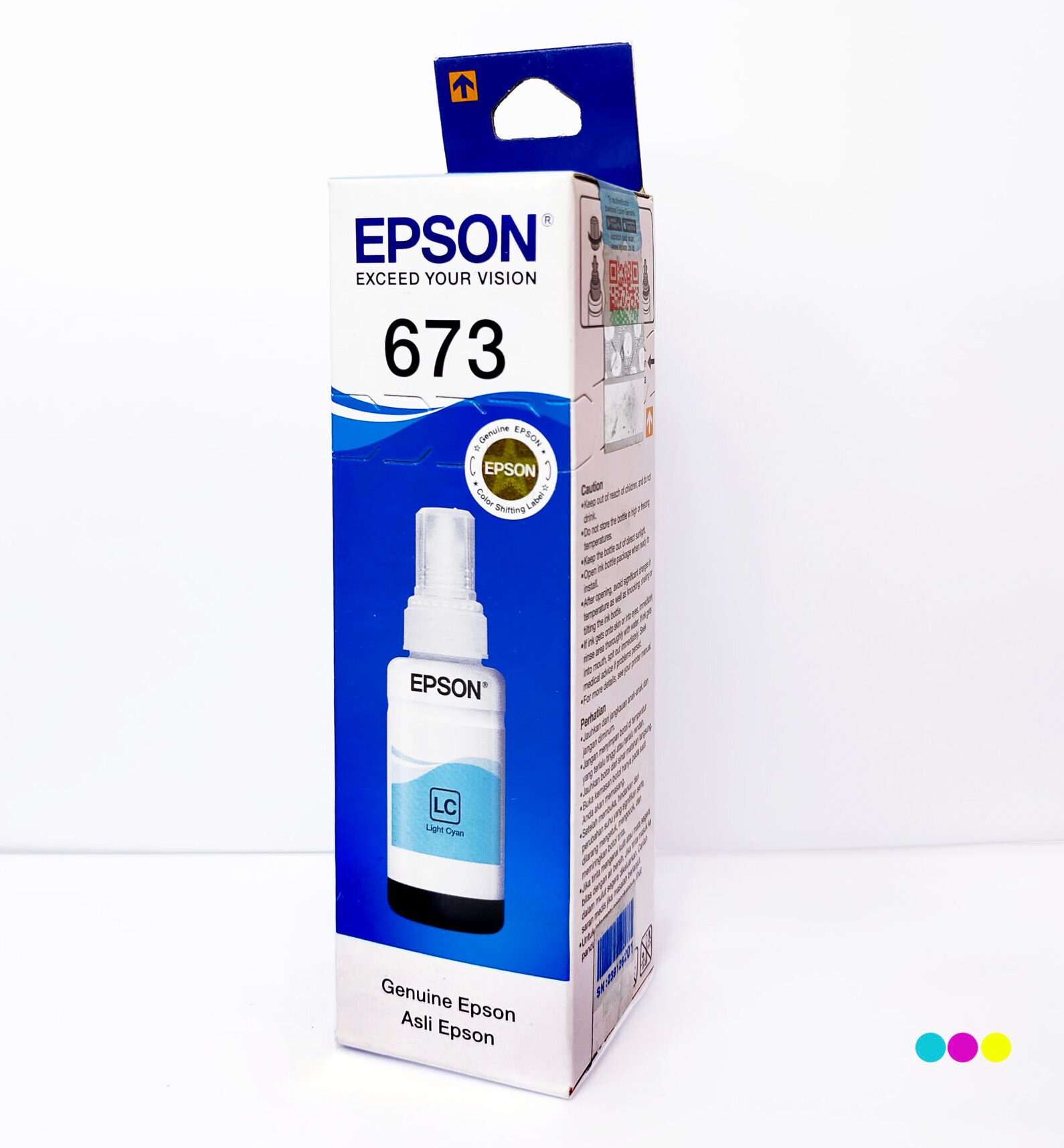 TINTA EPSON L800 LC T6735