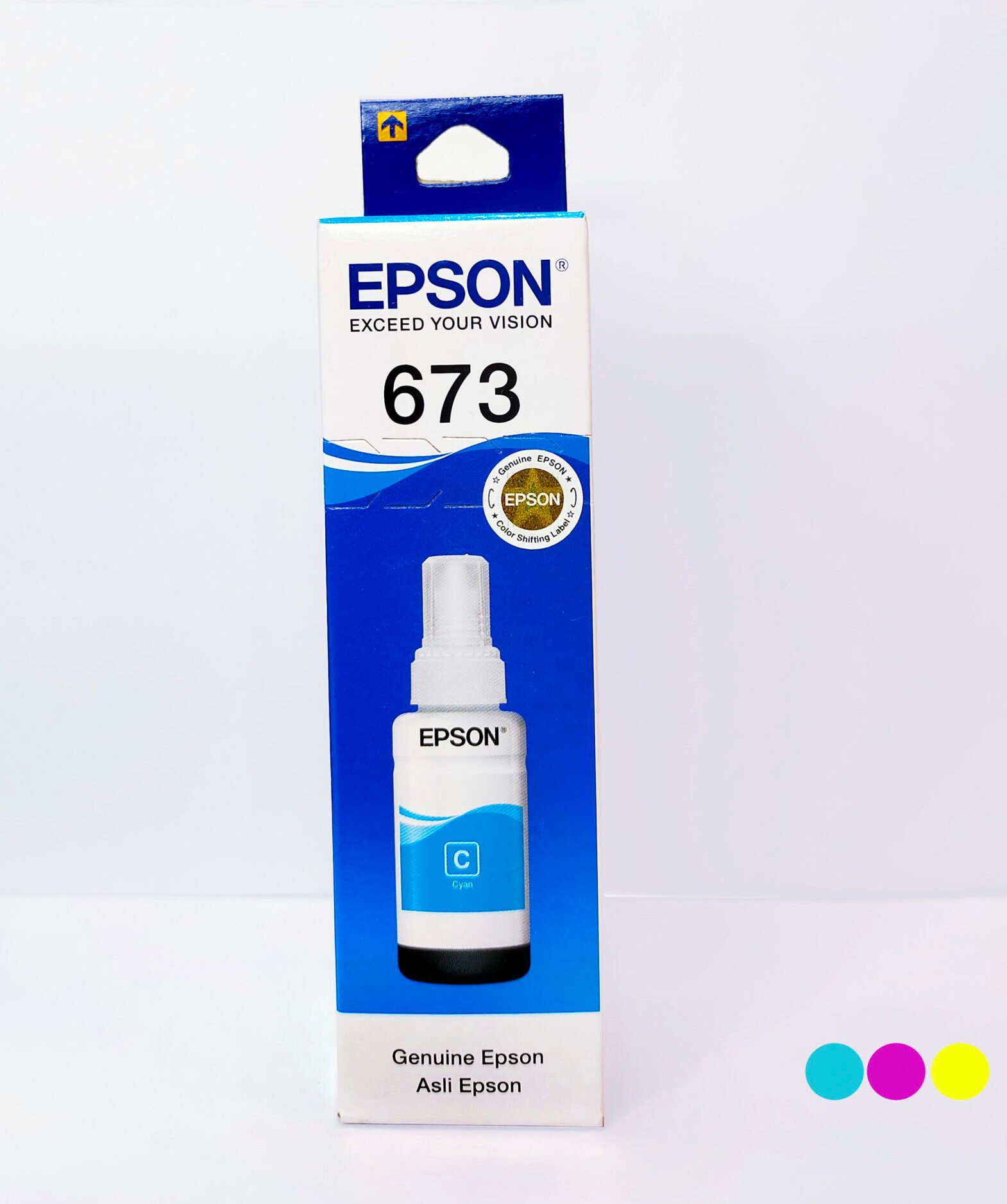 TINTA EPSON L800 C T6732