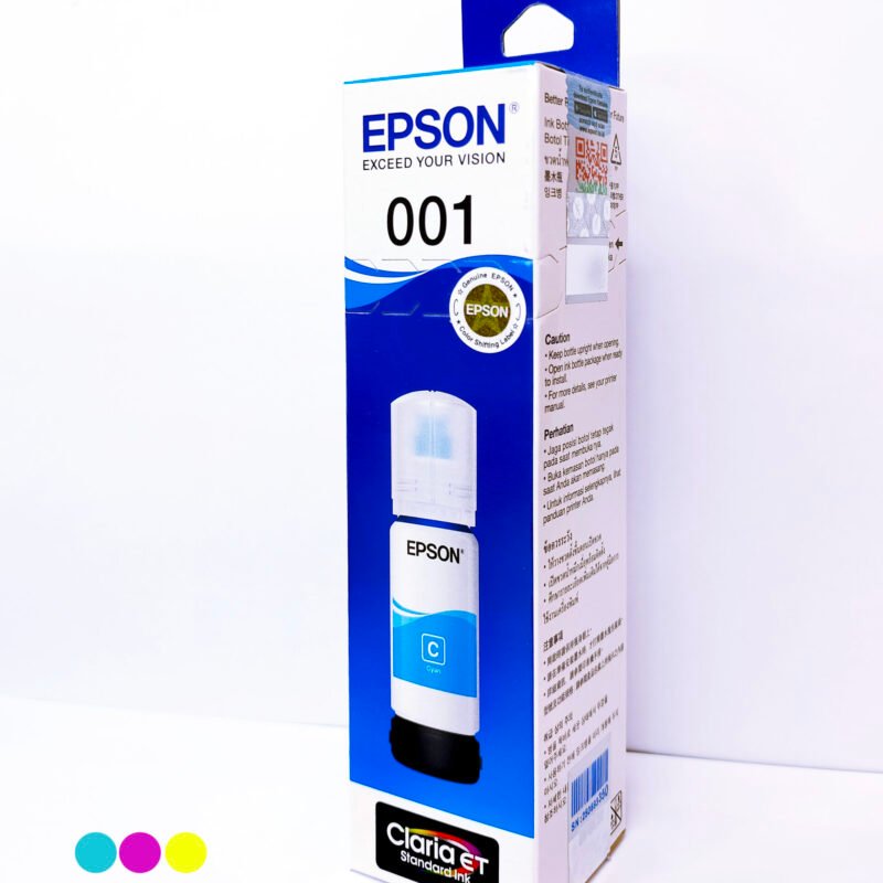 TINTA BOTOL EPSON 001 CYAN