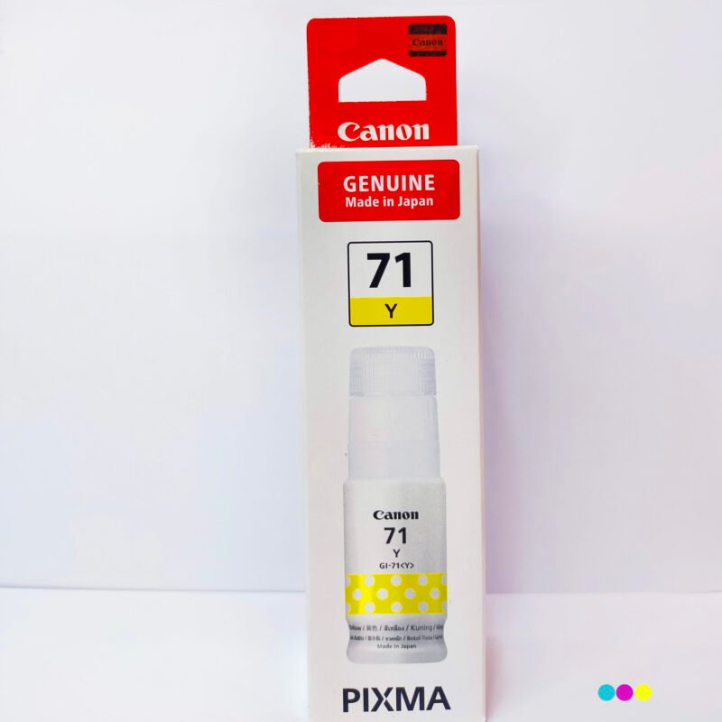TINTA CANON GI 71 YELLOW