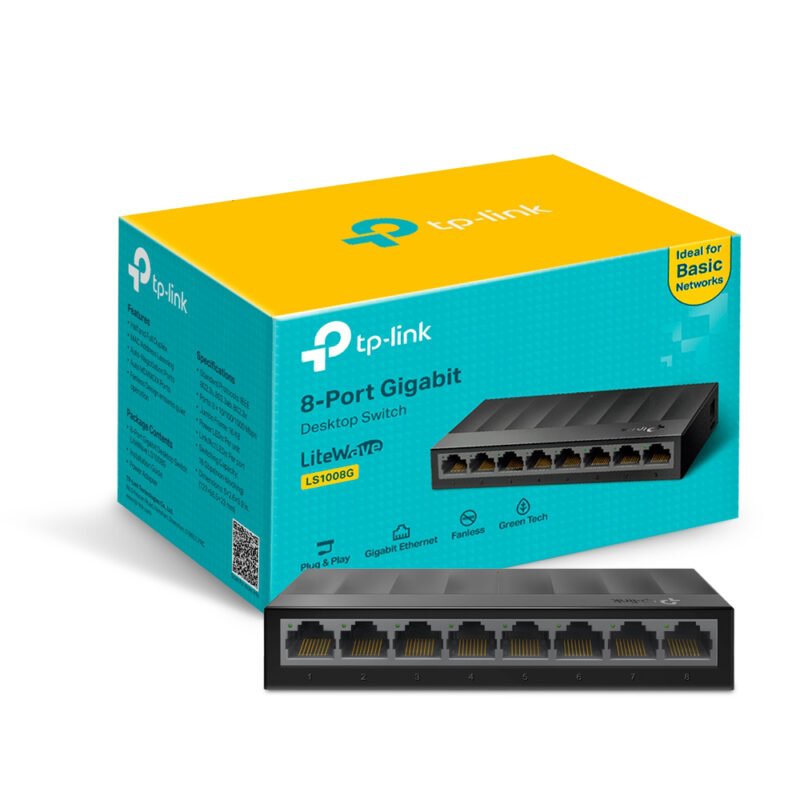 SWITCH HUB TP LINK LS1008G 8 PORT GIGABIT