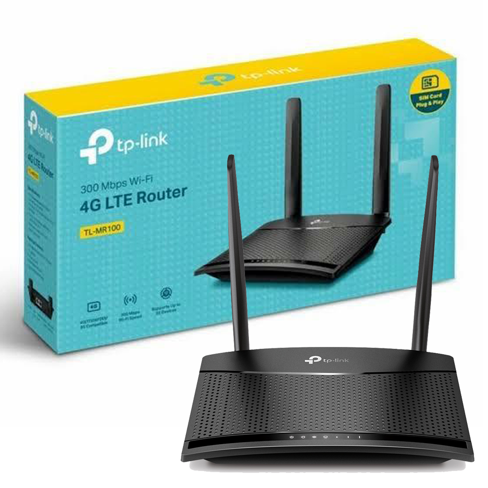 TP LINK ROUTER 4G LTE TL-MR100
