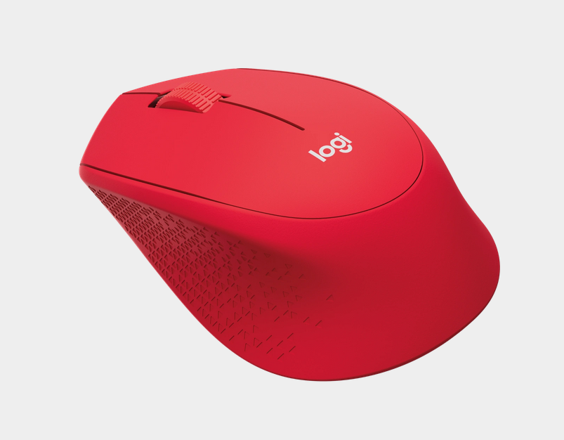MOUSE LOGITECH M331 SILENT RED