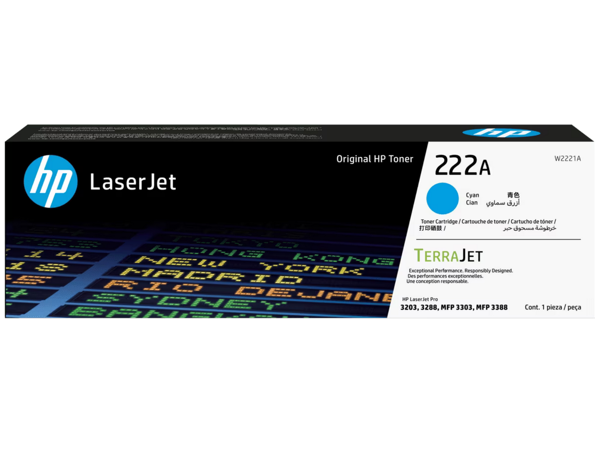 TONER HP 222A CYAN W2221A