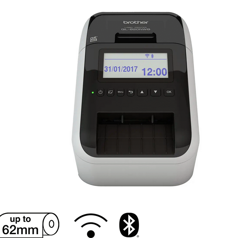PRINTER LABEL BROTHER QL-820NWB