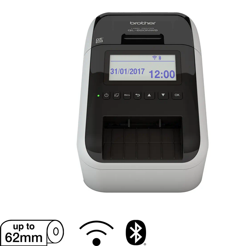 PRINTER LABEL BROTHER QL-820NWB