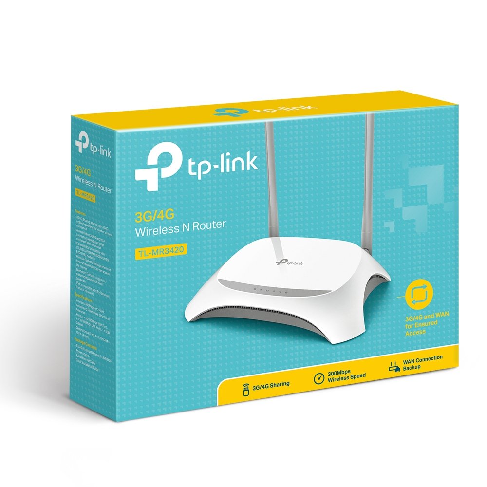 WIRELESS N ROUTER TP LINK TL-MR3420