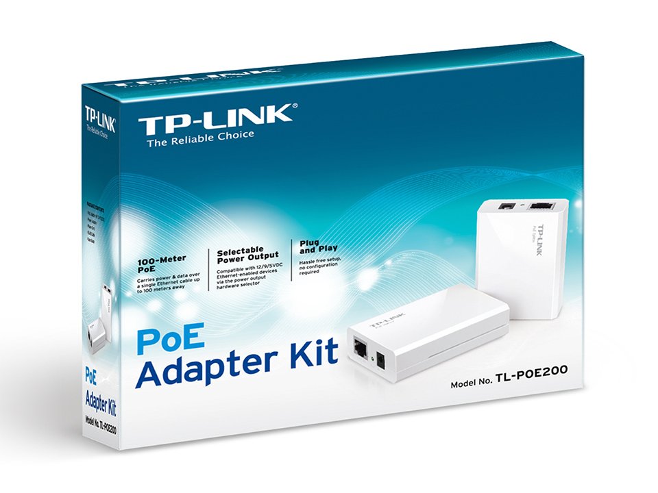 TP LINK POWER OVER ETHERNET TL-POE200