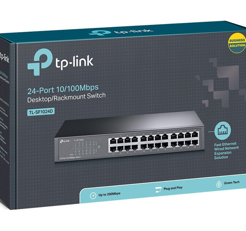 SWITCH HUB TP LINK 24 PORT TL-SF1024D