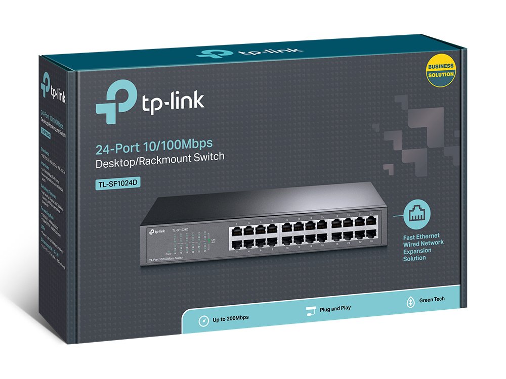 SWITCH HUB TP LINK 24 PORT TL-SF1024D