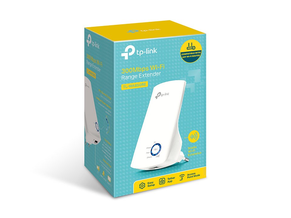 WIRELESS N RANGE EXTENDER TP LINK TL-WA850RE