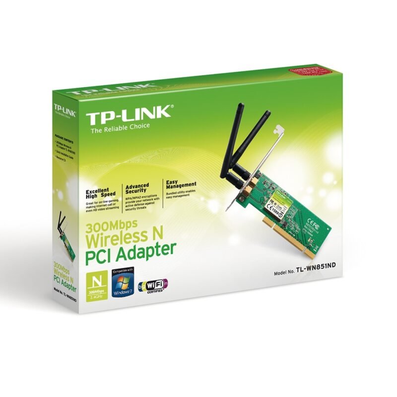 TP LINK PCI WIFI INTERNAL WN851N