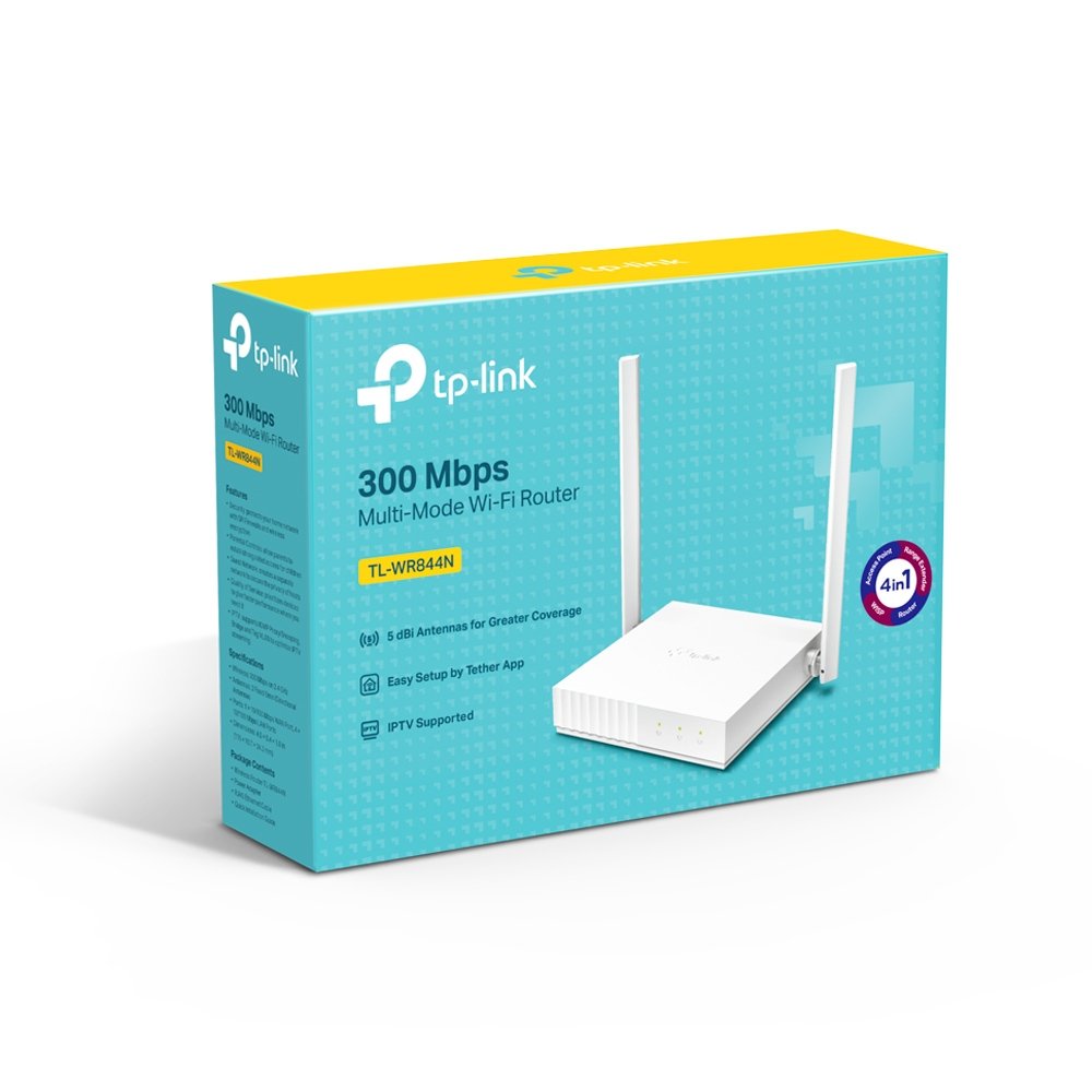 WIRELESS ROUTER TP LINK TL-WR844N
