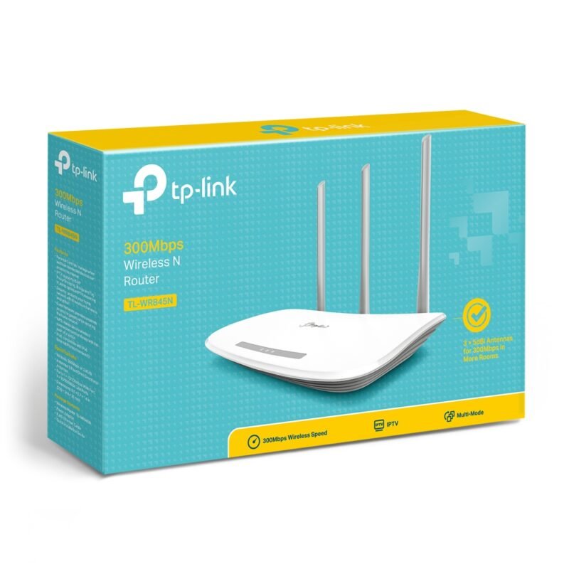 TP LINK WIRELESS N ROUTER TL-WR845N