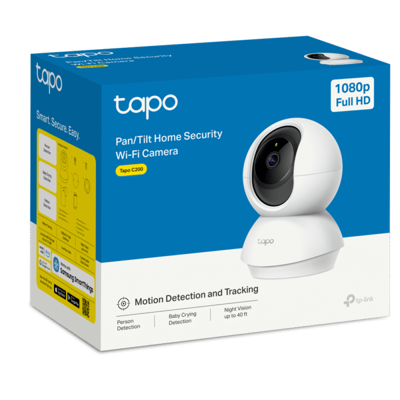TP LINK WIFI CAMERA SECURITY TAPO C200