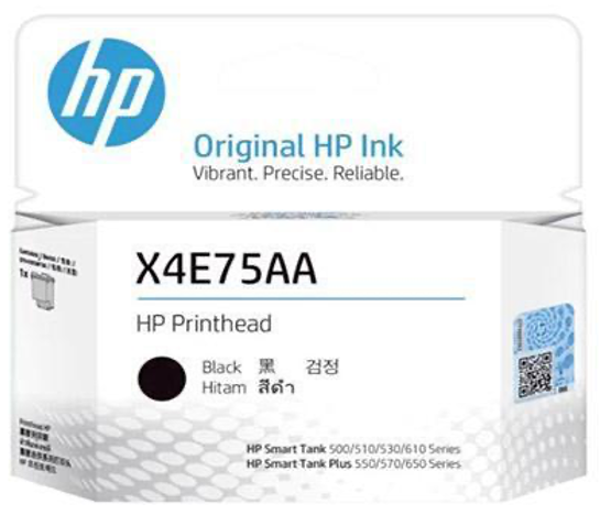 PRINTHEAD HP SMART TANK BLACK X4E75AA