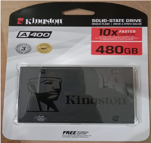 SSD KINGSTON A400 480GB