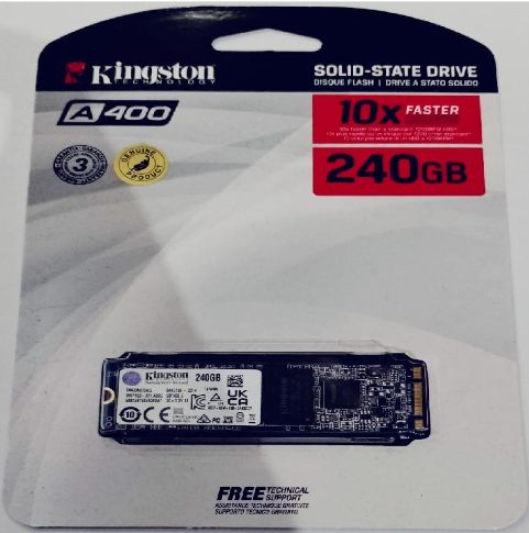 SSD M.2 KINGSTON A400 240GB
