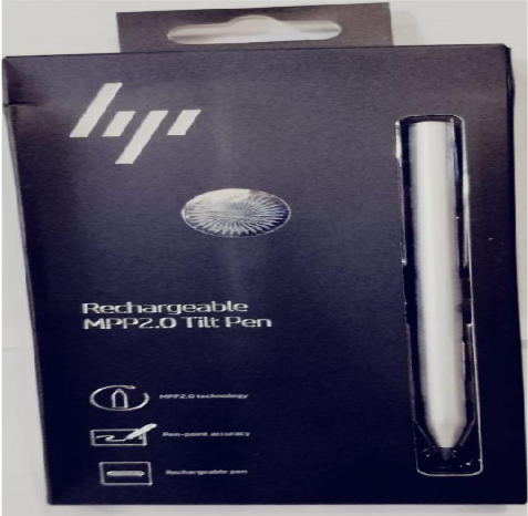 STYLUS PEN HP RECHARGEABLE MPP2.0 TILT SILVER 3J123AA#UUF