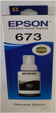 TINTA EPSON L800 BK T6731