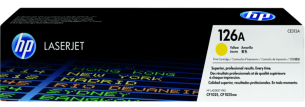 TONER HP 126A YELLOW CE312A