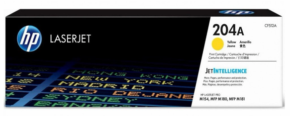 TONER HP 204A YELLOW CF512A