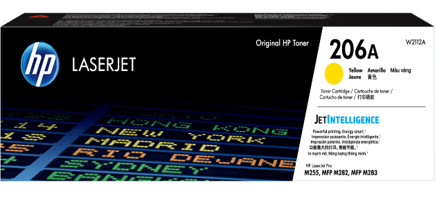 TONER HP 206A YELLOW W2112A