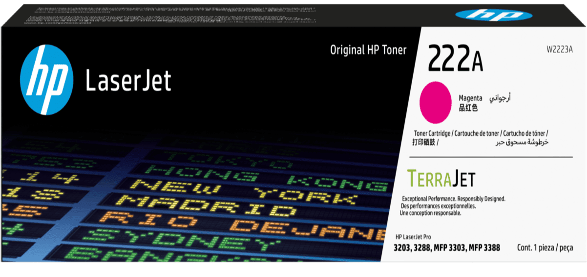 TONER HP 222A MAGENTA W2223A