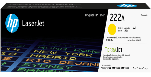 TONER HP 222A YELLOW W2222A