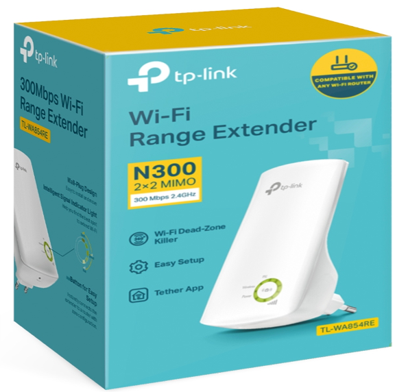 WIRELESS N RANGE EXTENDER TP LINK TL-WA854RE