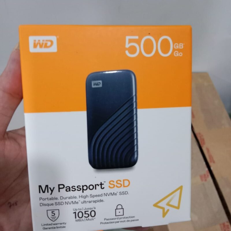SSD PORTABLE WD MY PASSPORT 500GB