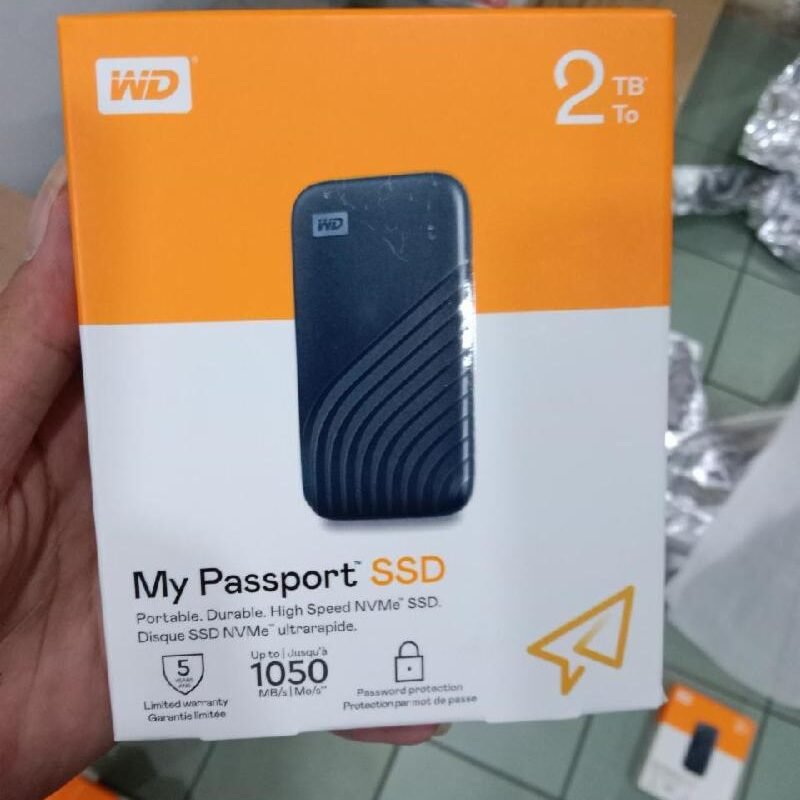 SSD PORTABLE WD MY PASSPORT 2TB