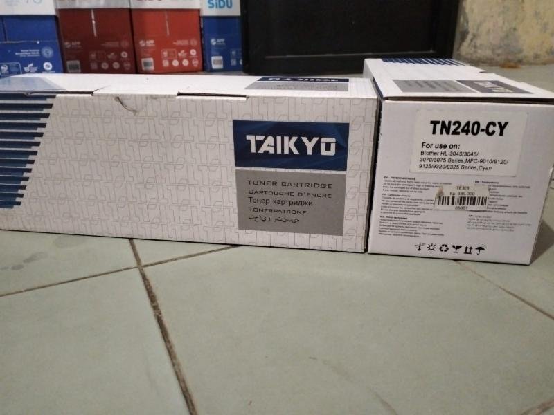 TONER CARTRIDGE BROTHER TAIKYO TN-240 CYAN