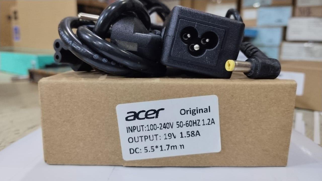 ADAPTER ACER 19V-1,58A 5.5*1.7MM