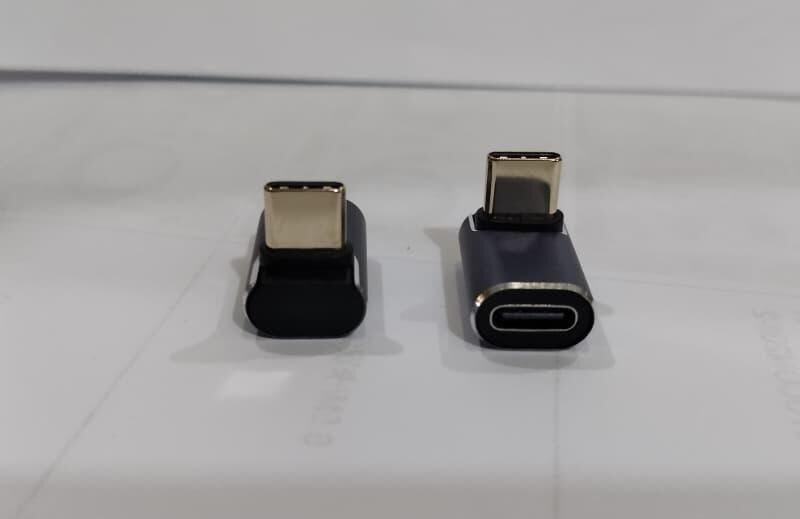 CONNECTOR TYPE-C M-F 40GBPS 90'