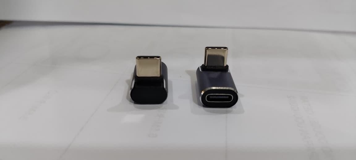 CONNECTOR TYPE-C M-F 40GBPS 90'