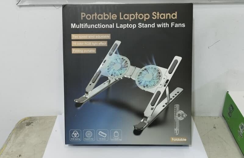 PORTABLE LAPTOP STAND WITH FAN