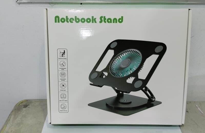 NOTEBOOK STAND WITH SINGLE FAN COOLING