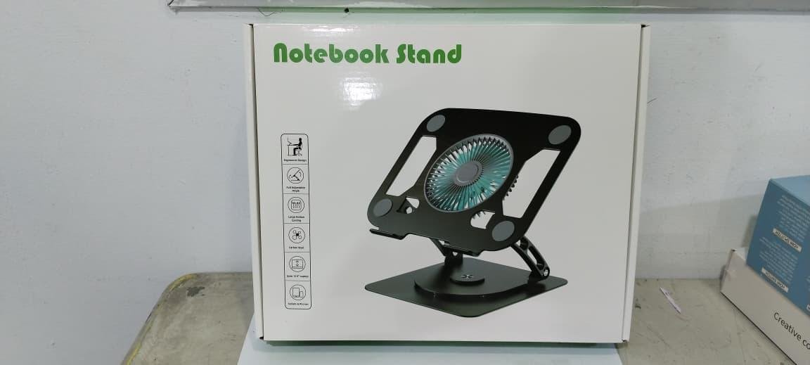 NOTEBOOK STAND WITH SINGLE FAN COOLING