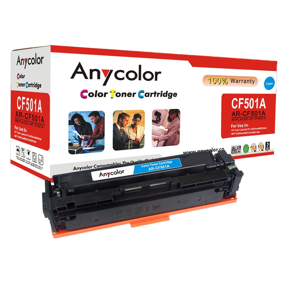 TONER CARDRIDGE ANYCOLOR AR-202 CF501A CYAN